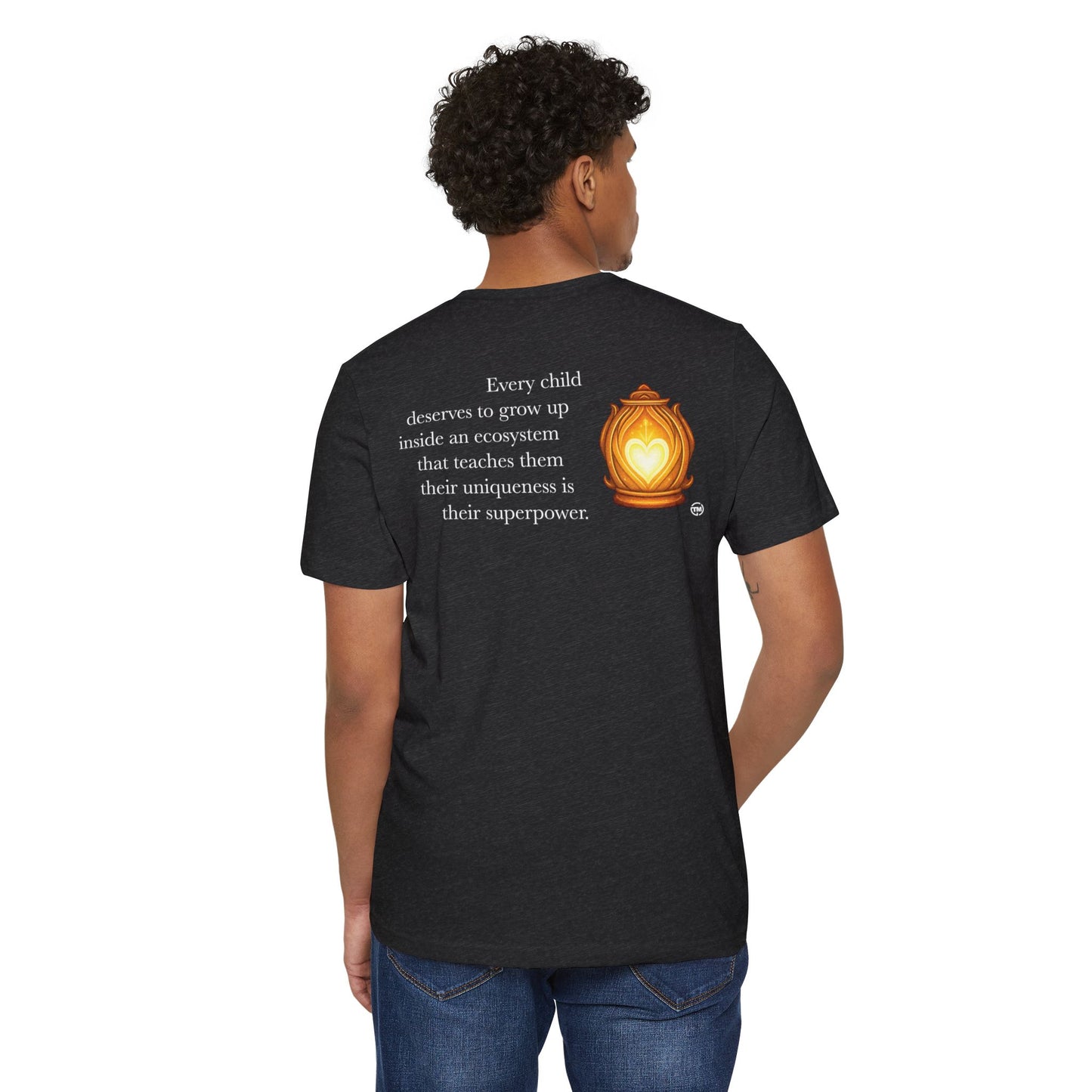 Heartlight™ by WillowGrove Ecosystem Statement Recycled Organic Tee