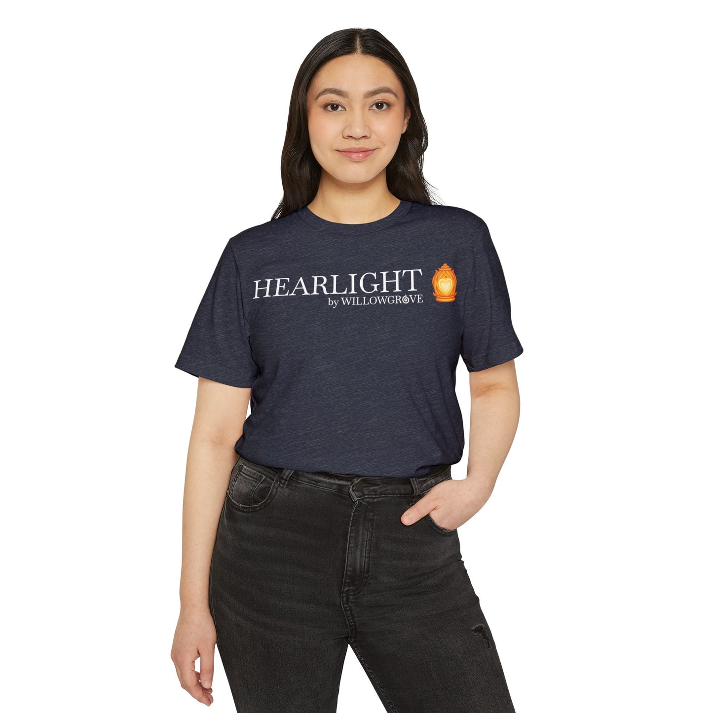 Heartlight™ by WillowGrove Ecosystem Statement Recycled Organic Tee