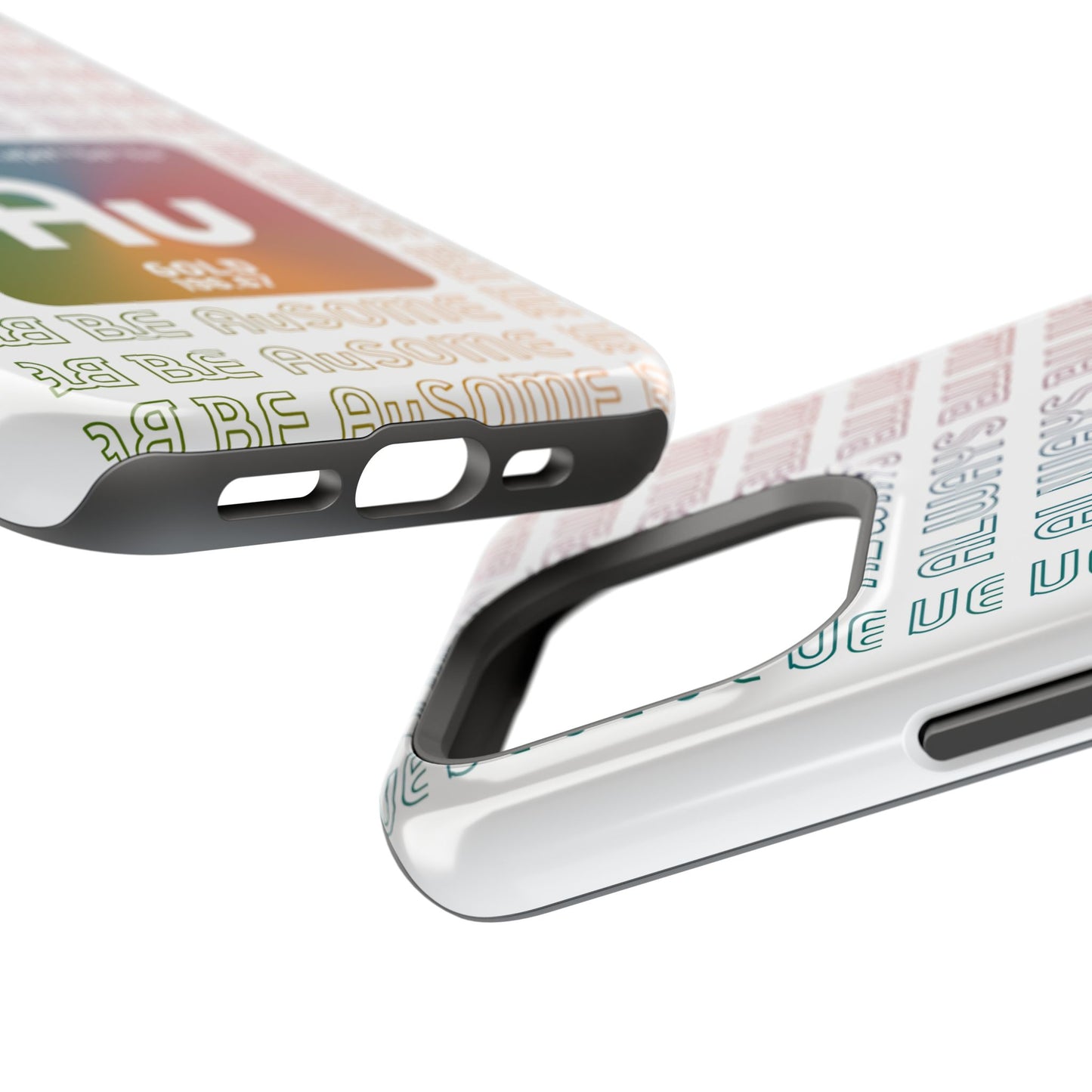 Magnetic Phone Case — 'Au Gold' Periodic Table Design (Be AuSome)