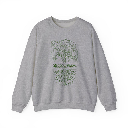 Arbor Series | WillowGrove Roots – Crewneck Sweatshirt