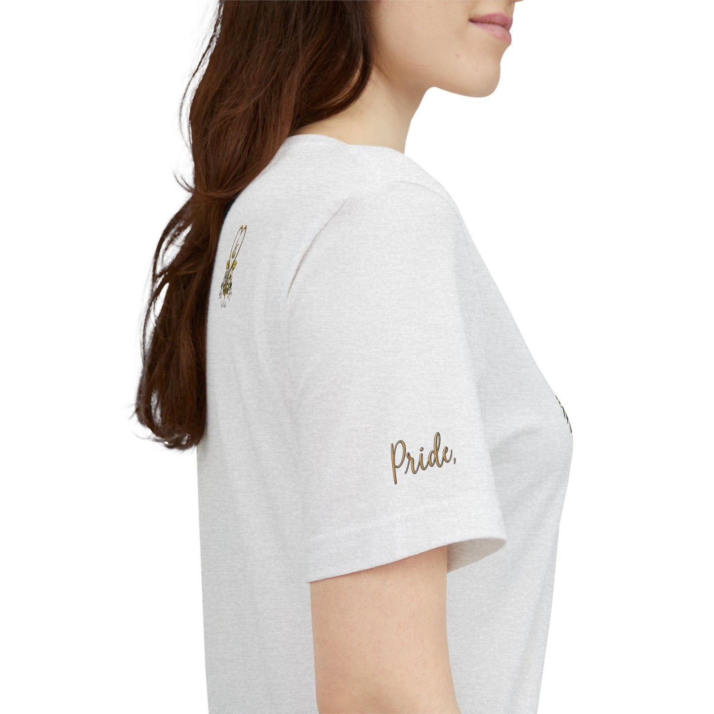 Neuro Queer Pride T-Shirt | Floral Neurodiversity Pride Tee