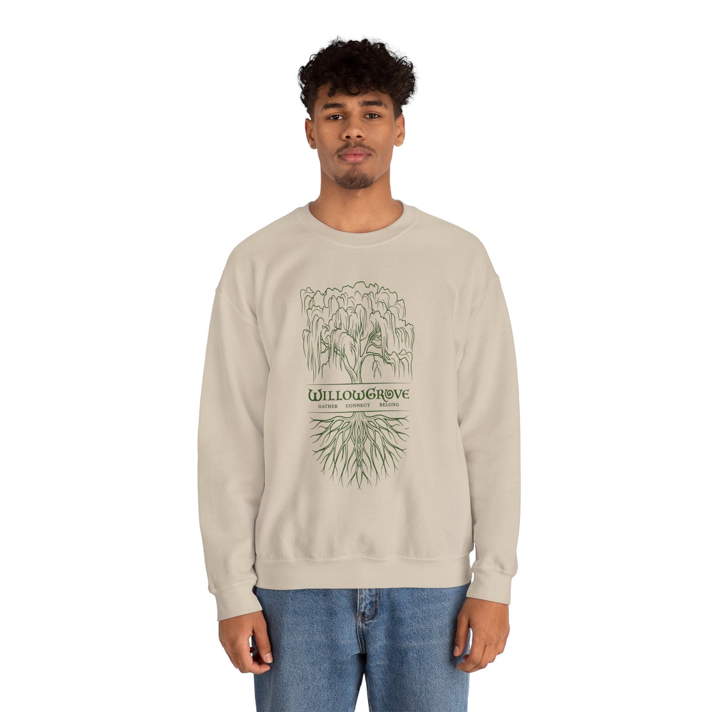 Arbor Series | WillowGrove Roots – Crewneck Sweatshirt