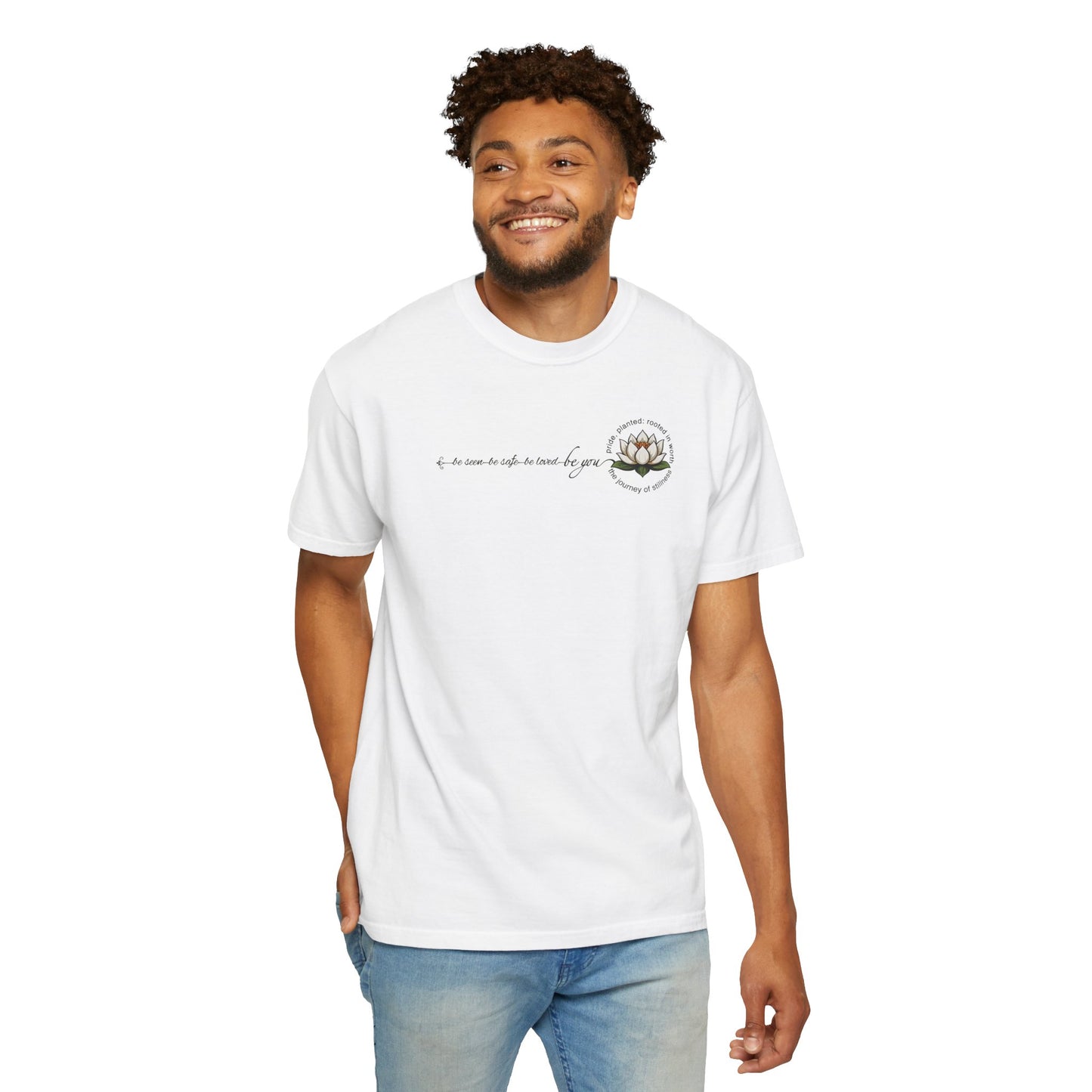 Be You Floral Values T-Shirt | Pride, Planted Collection