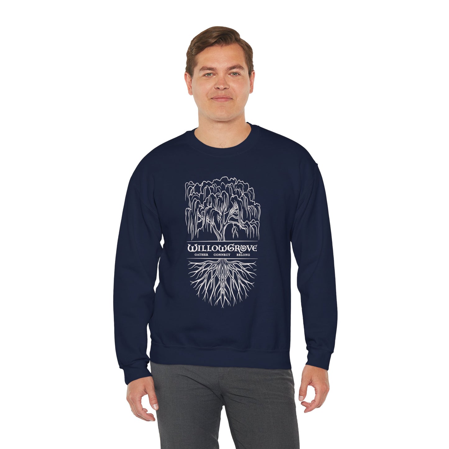 Arbor Series | WillowGrove Roots – Crewneck Sweatshirt