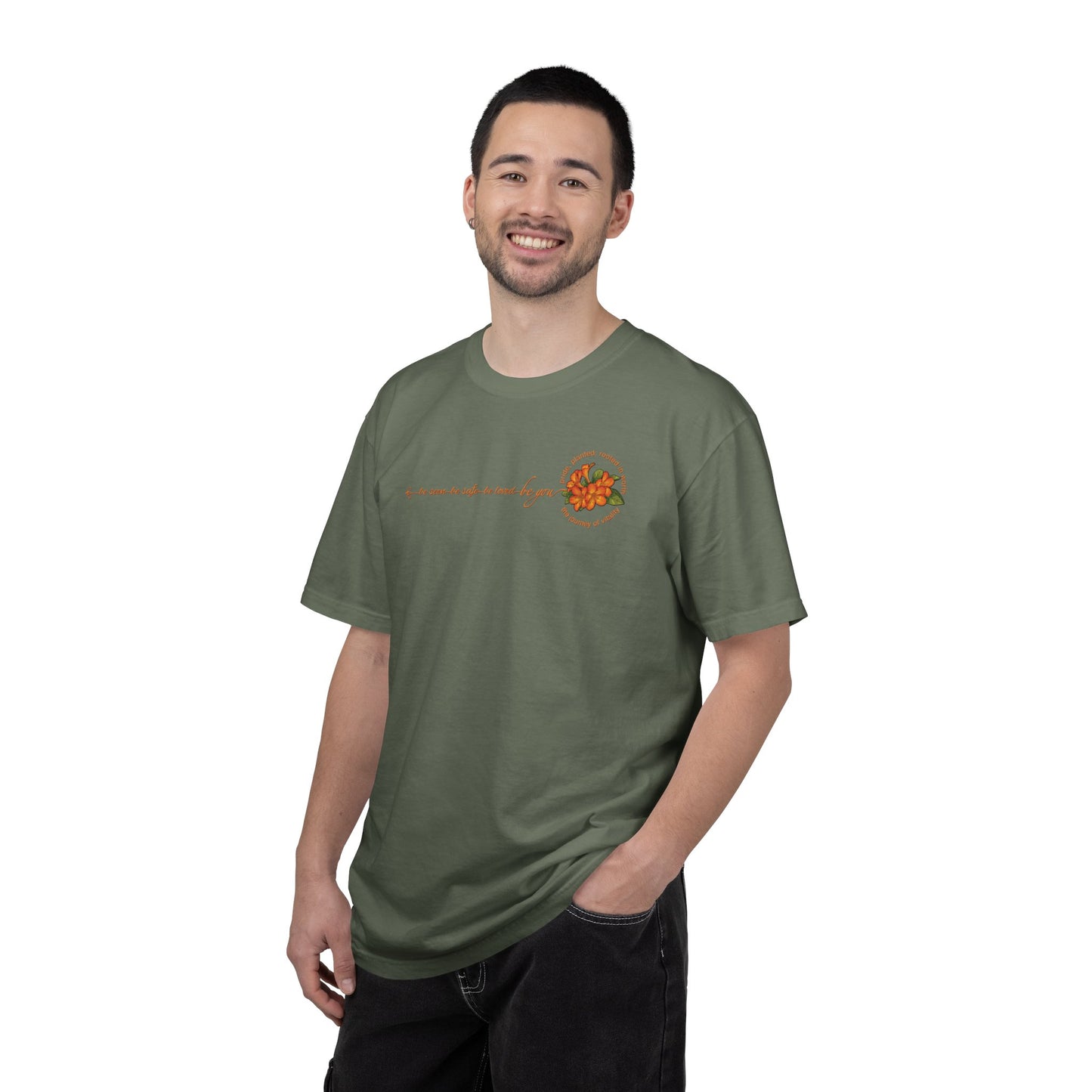 Be You Floral Values T-Shirt | Pride, Planted Collection