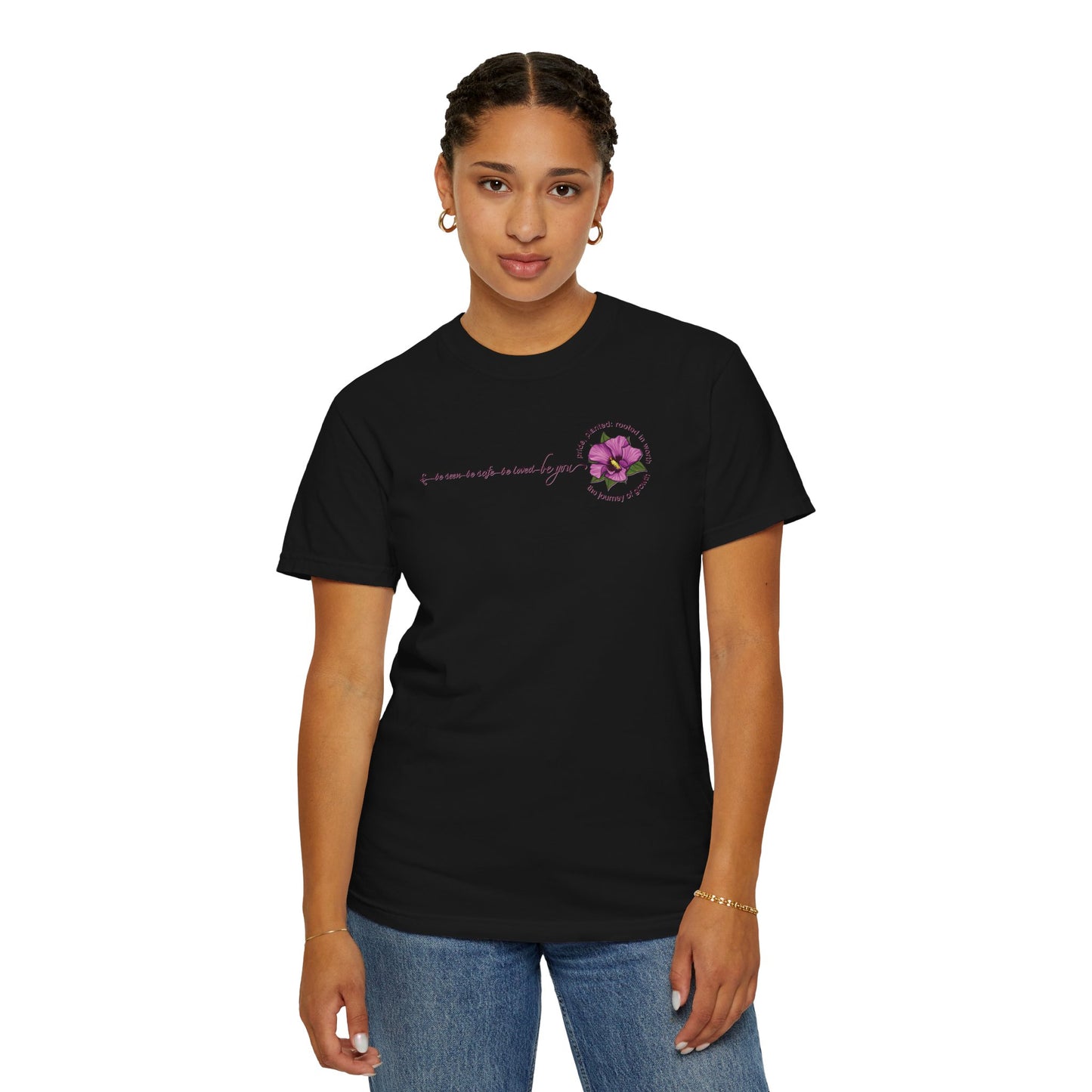 Be You Floral Values T-Shirt | Pride, Planted Collection