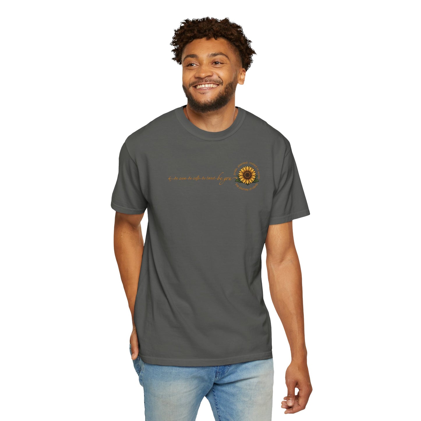 Be You Floral Values T-Shirt | Pride, Planted Collection