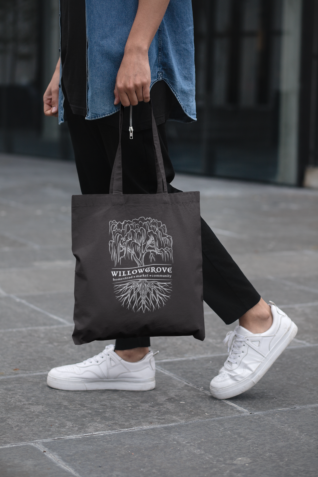 Willowgrove Market: Homestead Tote — Willow Tree Canvas Market Bag