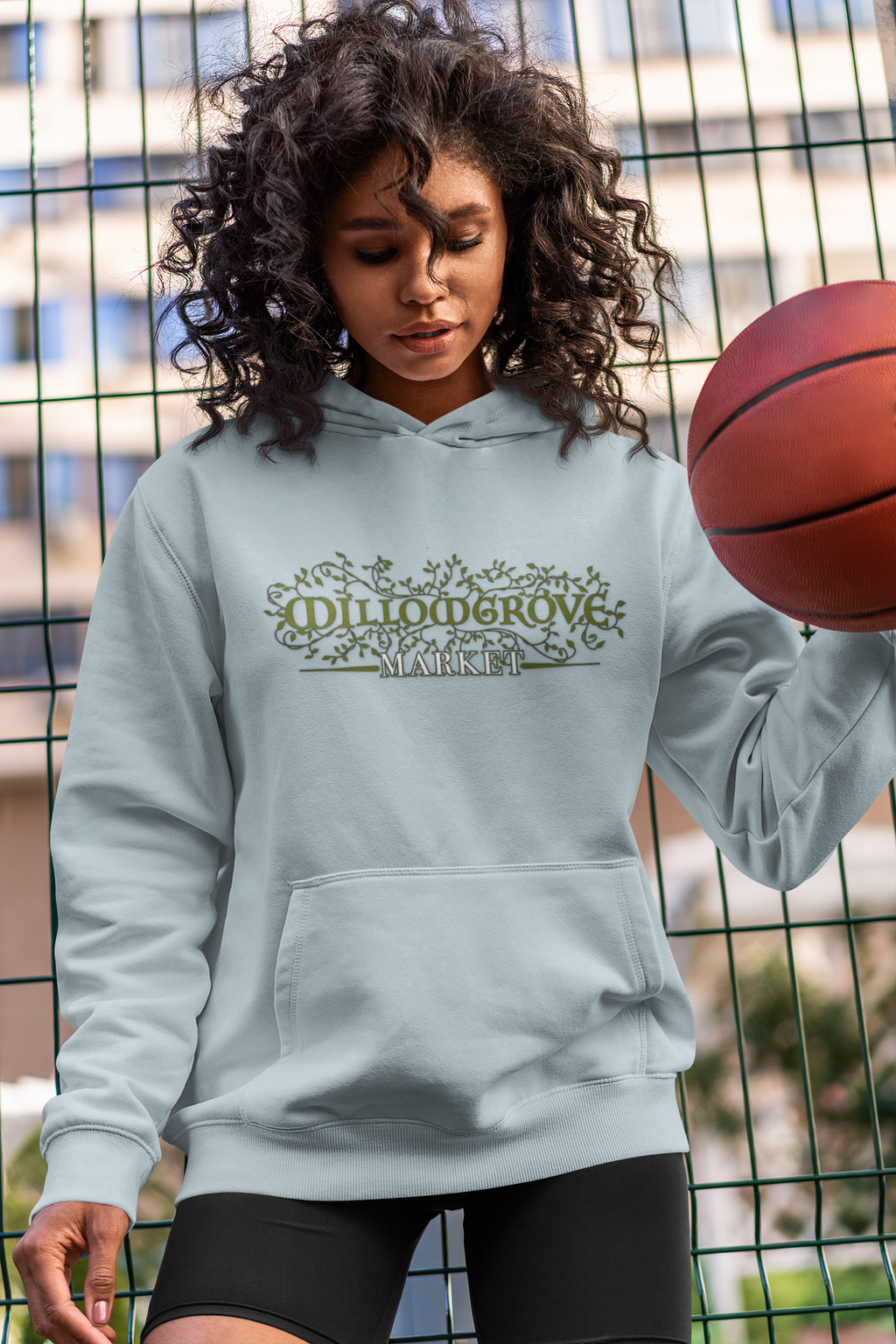 Willowgrove Market: Roots Brand Logo Hoodie