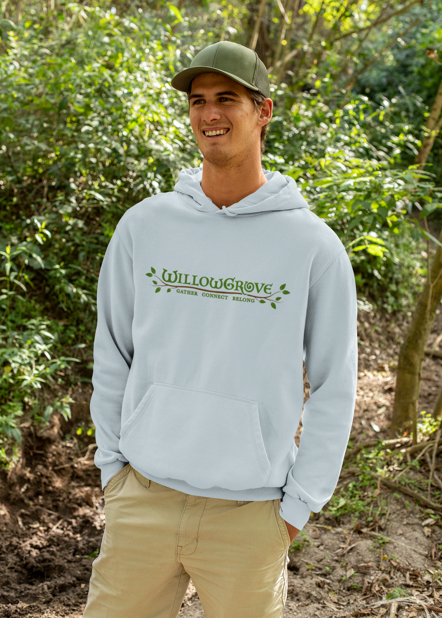 The Marketplace Collection: WillowGrove Signature Roots Hoodie
