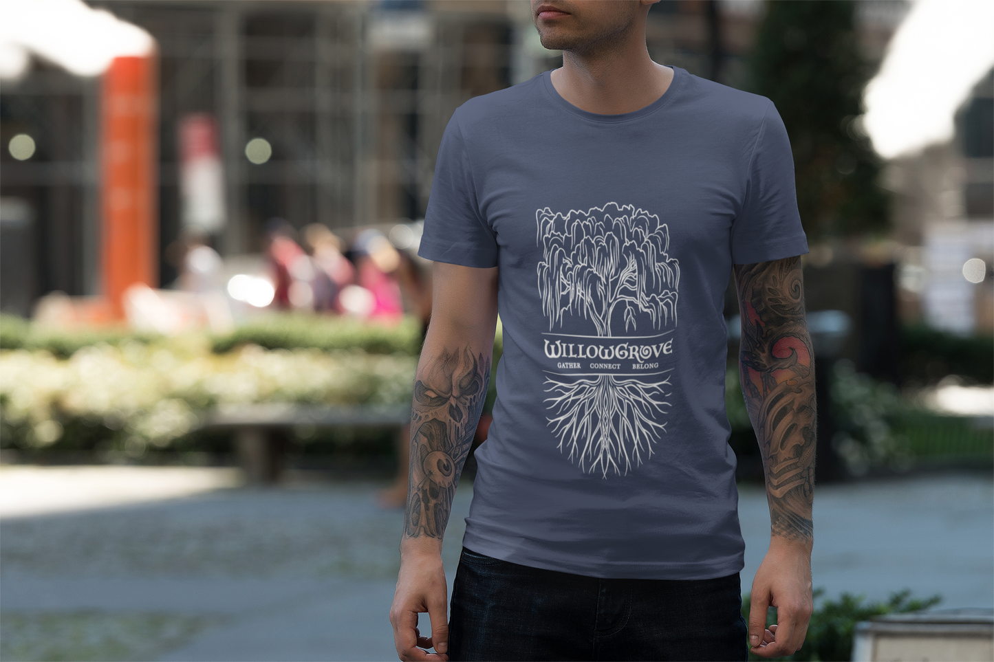 Arbor Series | Grove Logo – Tri-Blend T-Shirt