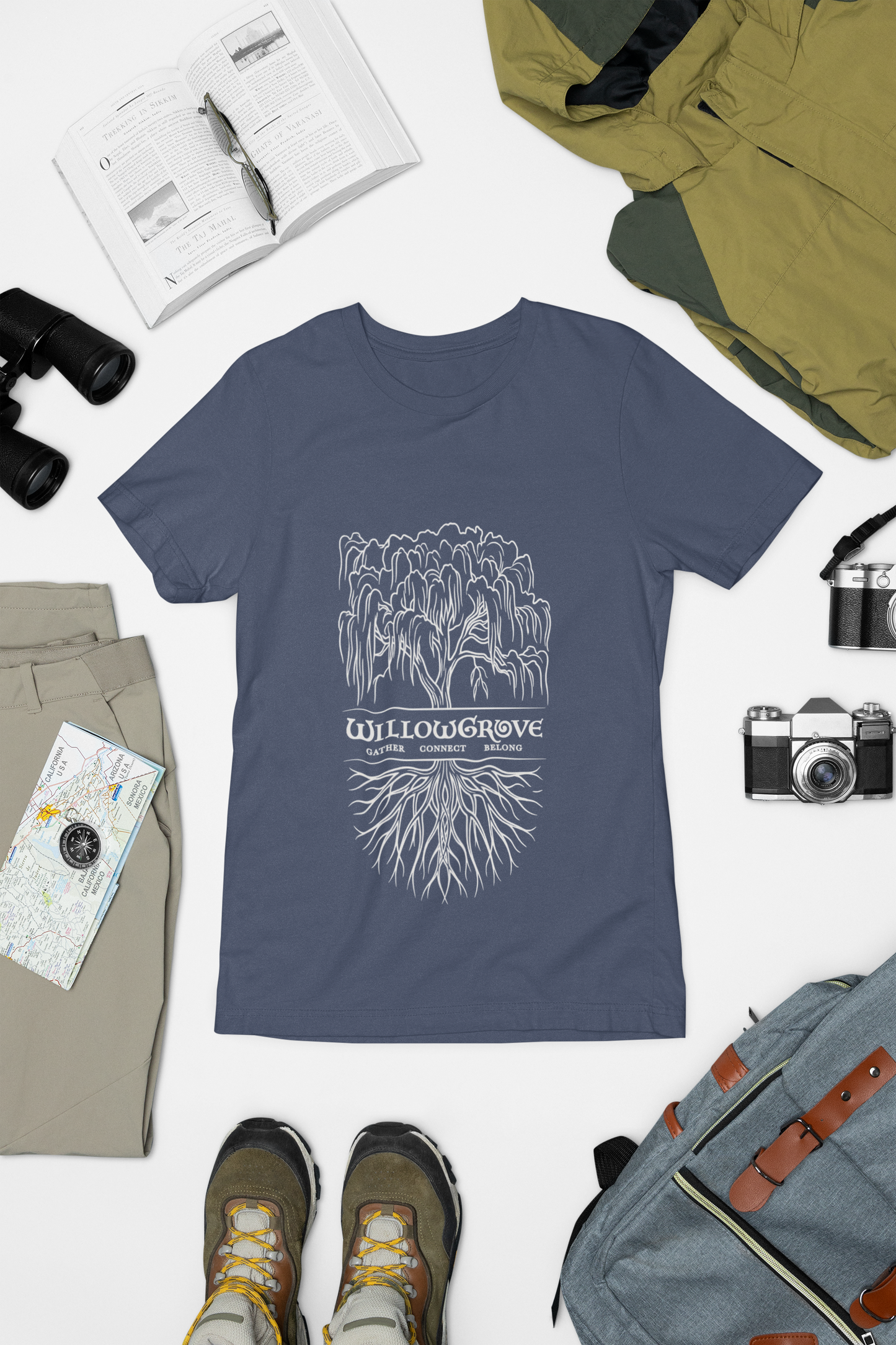 Arbor Series | Grove Logo – Tri-Blend T-Shirt