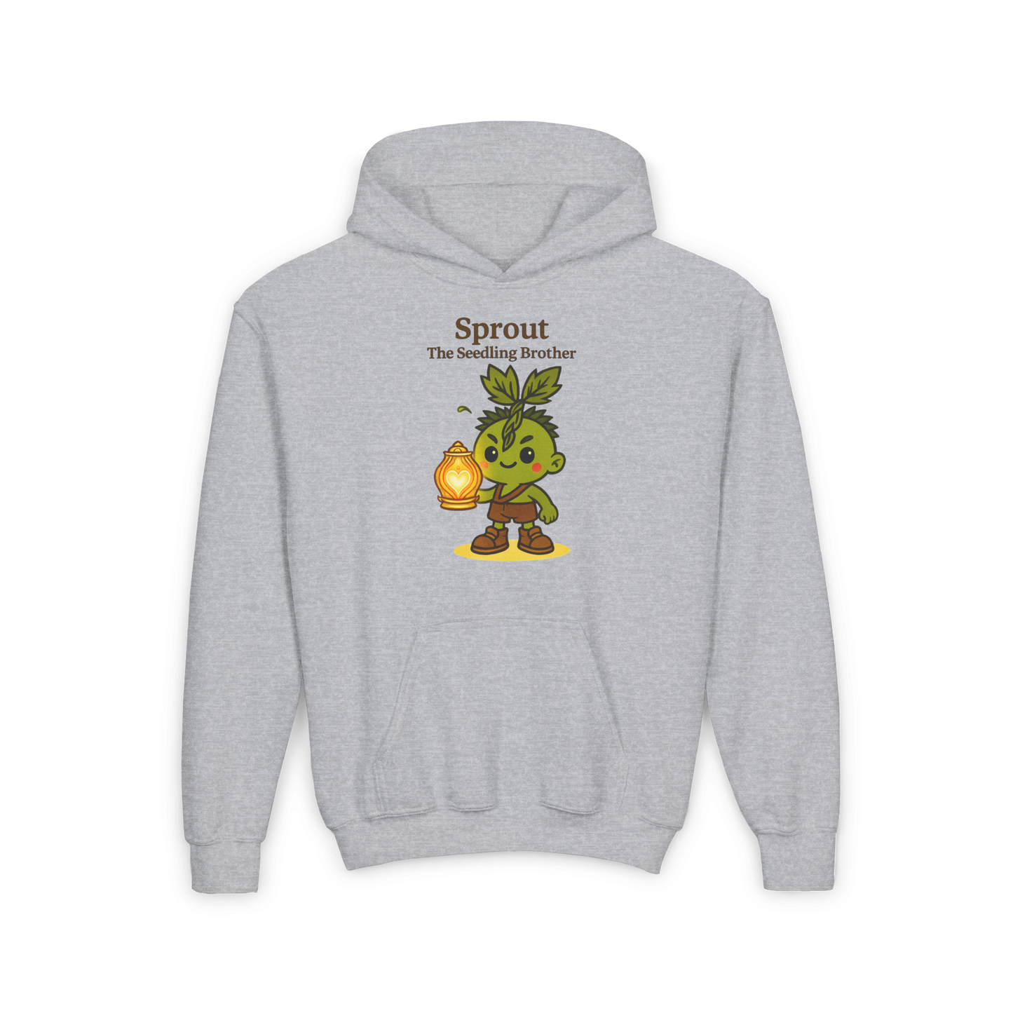Heartlight Series | Sprout the Seedling Brother – Youth Hoodie