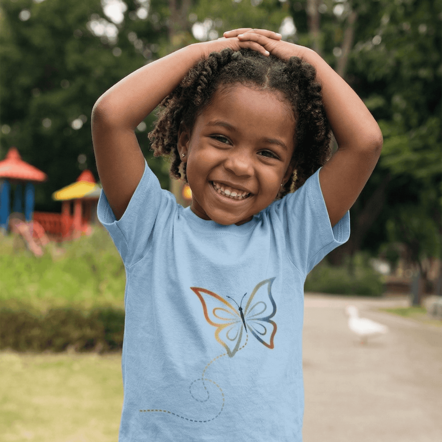 Be AuSome Toddler Tee — Soft 'Bloom Weird' Fine Jersey Shirt