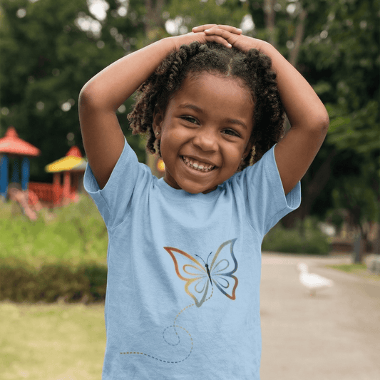 Be AuSome Toddler Tee — Soft 'Bloom Weird' Fine Jersey Shirt