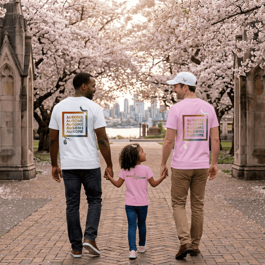 Be AuSome Diversity Is My Superpower Youth Tee — Hand-Drawn Butterfly Kids Shirt