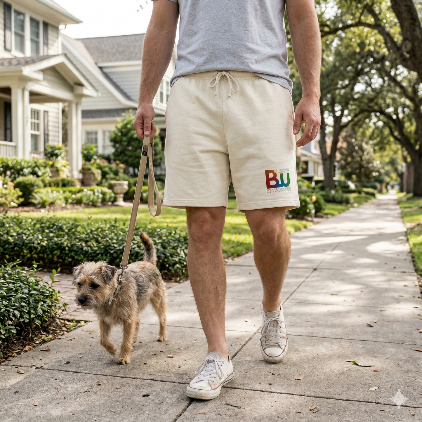 Always BU Retro 'Always BU At The Grove' Fleece Sweat Shorts