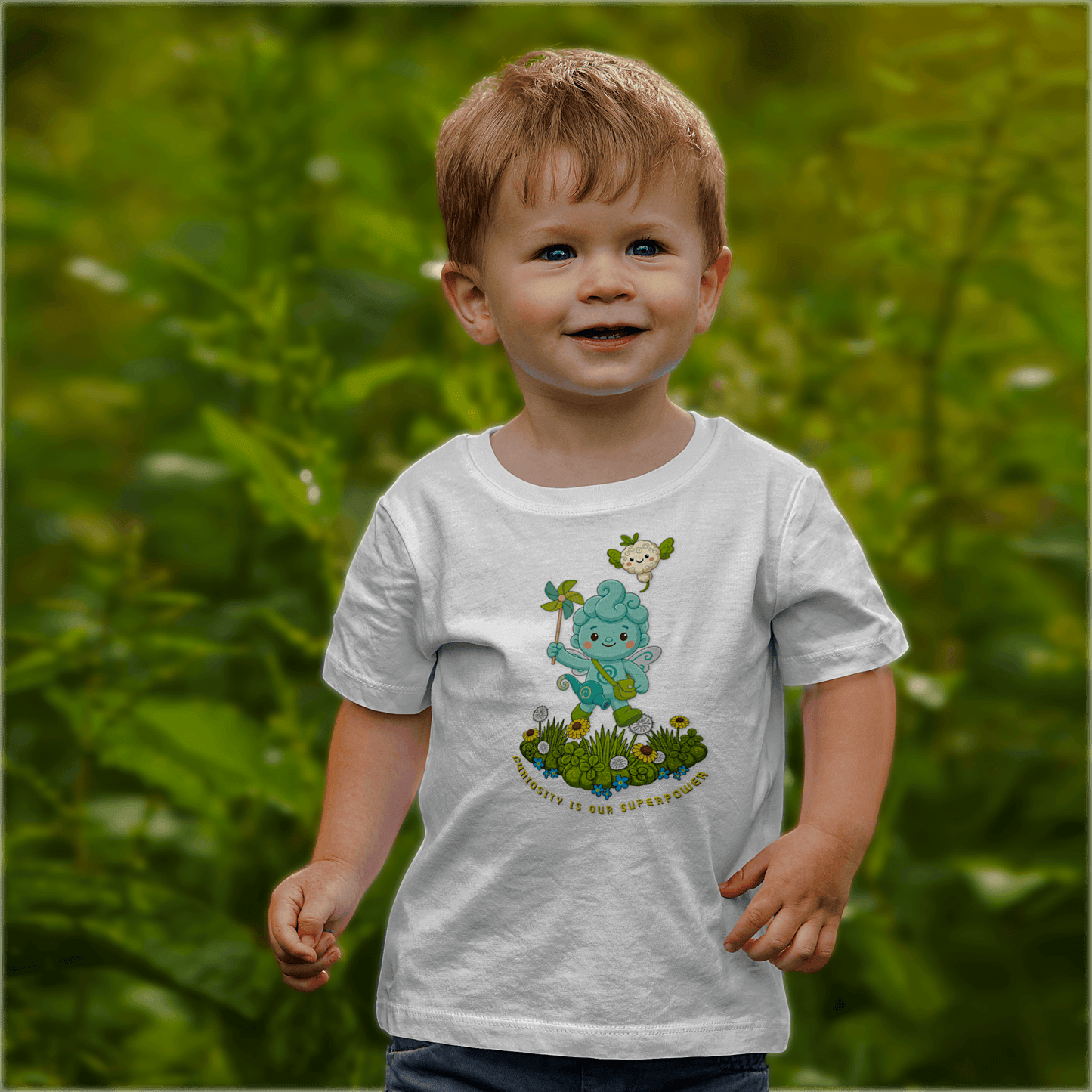 Always BU Curiosity Is My Superpower Tee — Breezie & Nimbus
