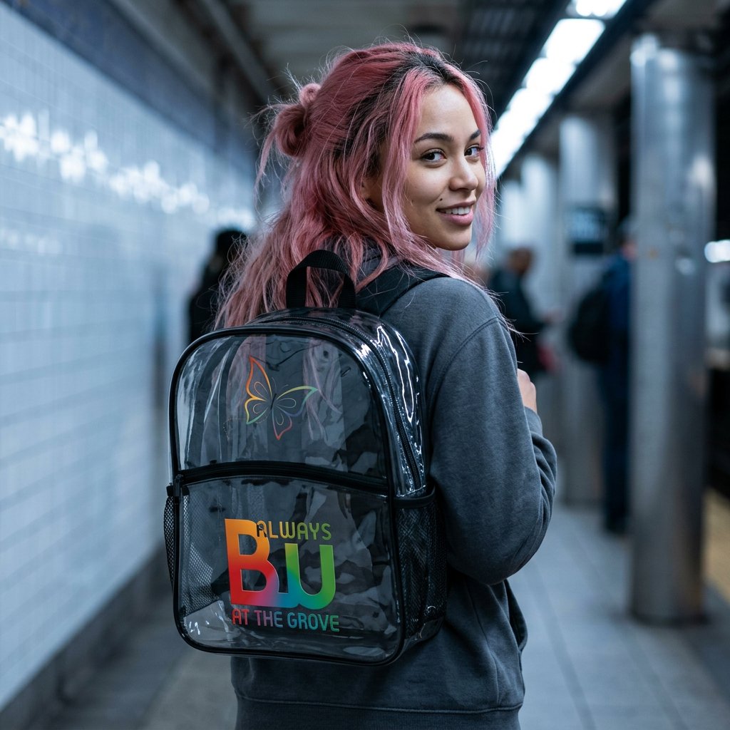 'Always BU at the Grove' Transparent School & Event Bag