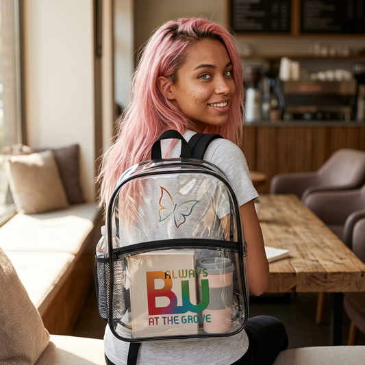 'Always BU at the Grove' Transparent School & Event Bag