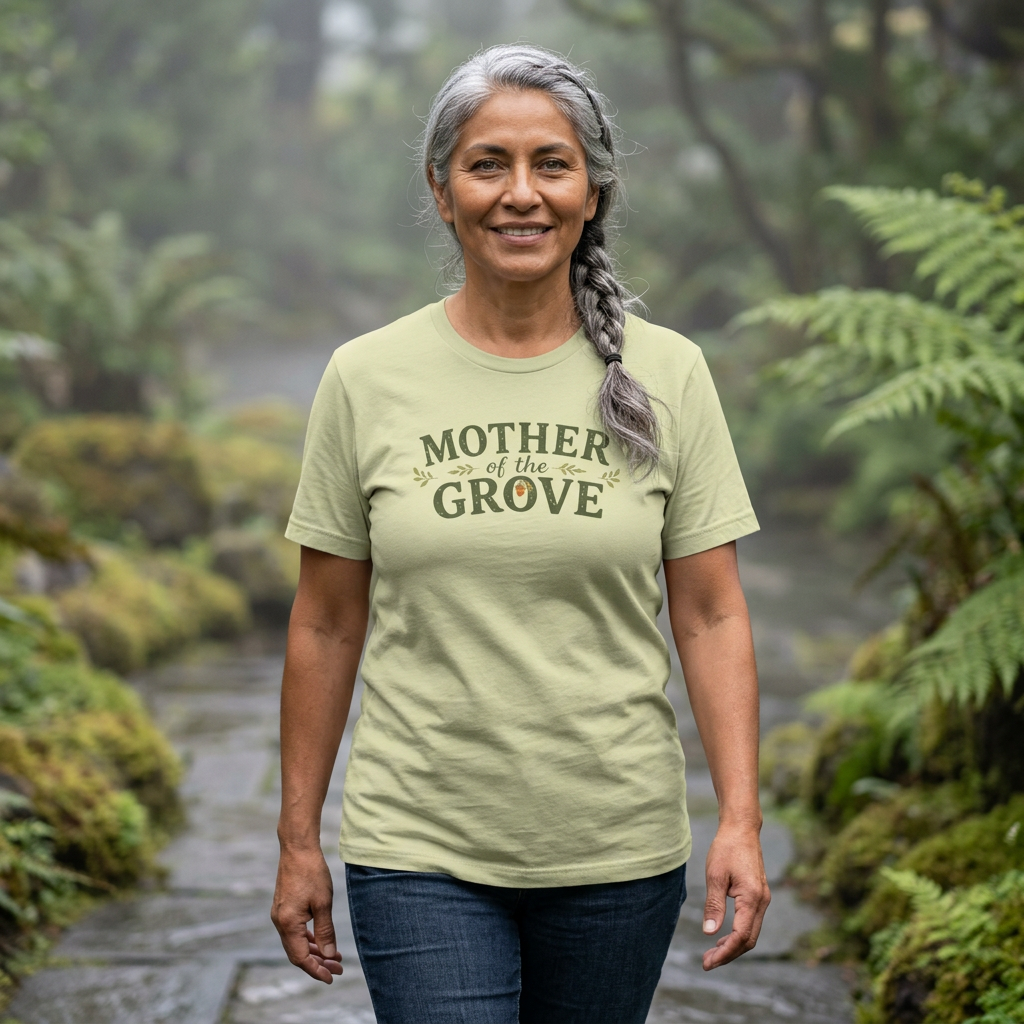 Mother of the Grove T-Shirt — Tribute Tee for Caregivers & Community Builders