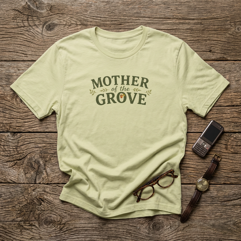 Mother of the Grove T-Shirt — Tribute Tee for Caregivers & Community Builders