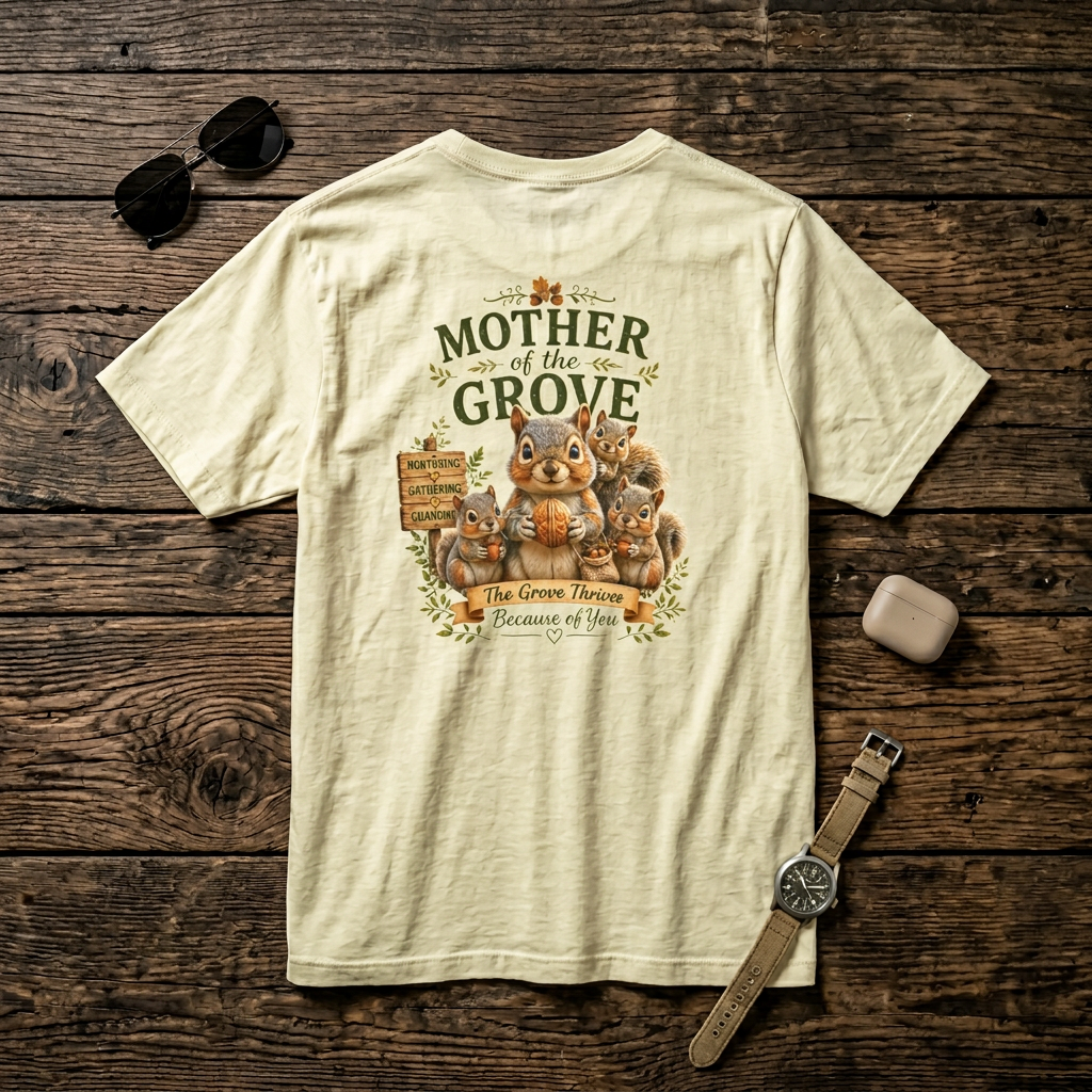 Mother of the Grove T-Shirt — Tribute Tee for Caregivers & Community Builders