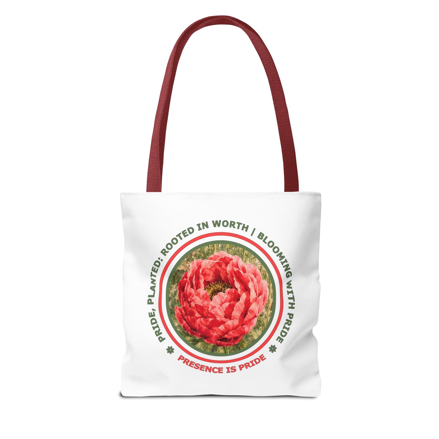 Presence Tote Bag | Pride, Planted: Rooted in Worth Collection