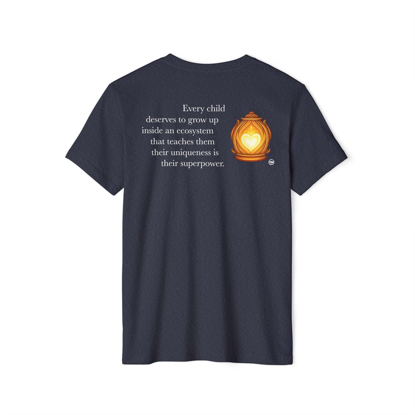 Heartlight™ by WillowGrove Ecosystem Statement Recycled Organic Tee