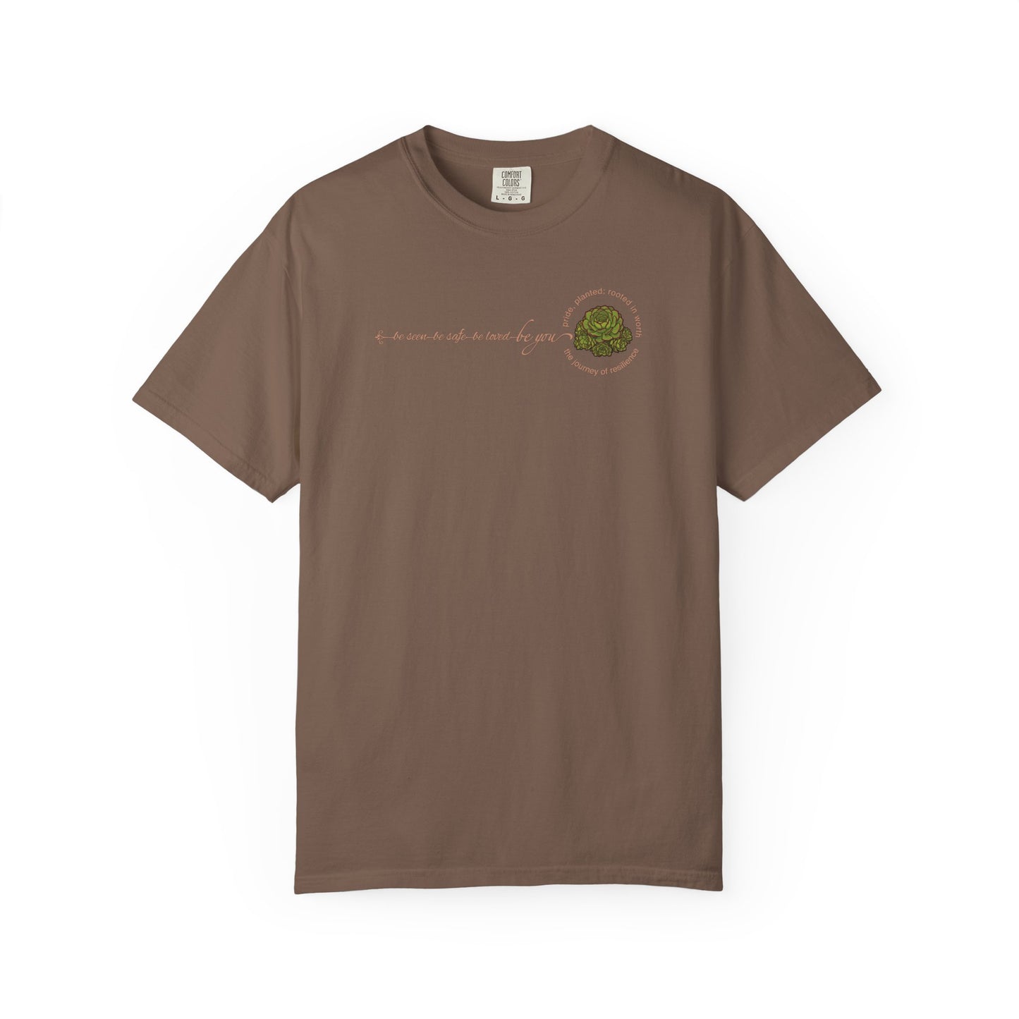 Be You Floral Values T-Shirt | Pride, Planted Collection