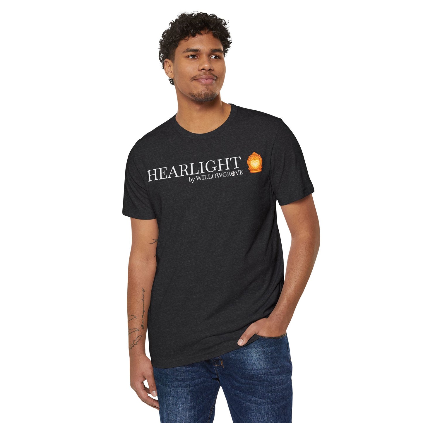 Heartlight™ by WillowGrove Ecosystem Statement Recycled Organic Tee