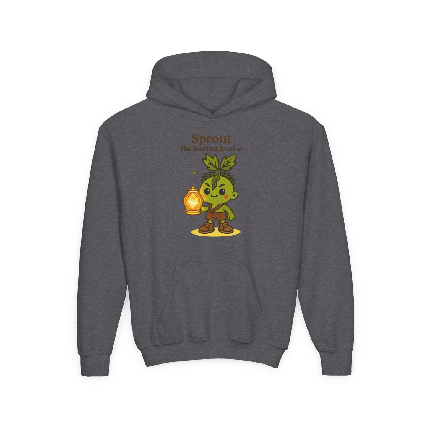 Heartlight Series | Sprout the Seedling Brother – Youth Hoodie
