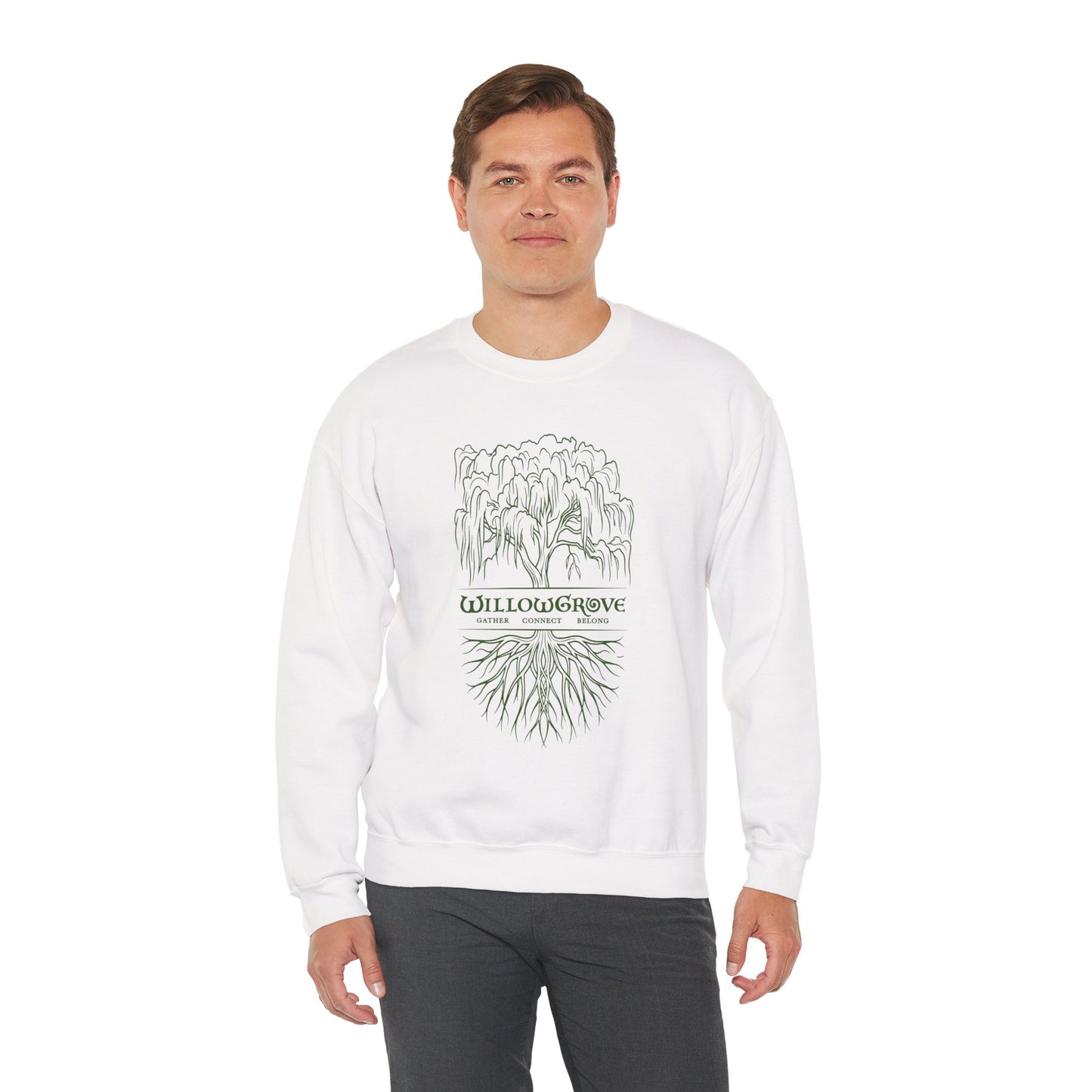 Arbor Series | WillowGrove Roots – Crewneck Sweatshirt