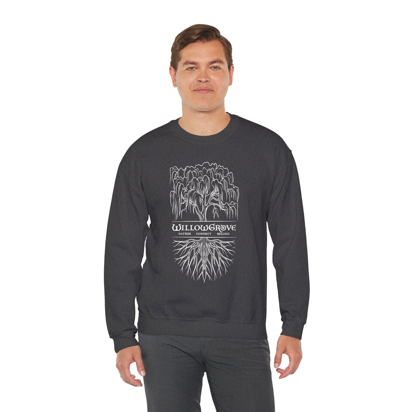 Arbor Series | WillowGrove Roots – Crewneck Sweatshirt