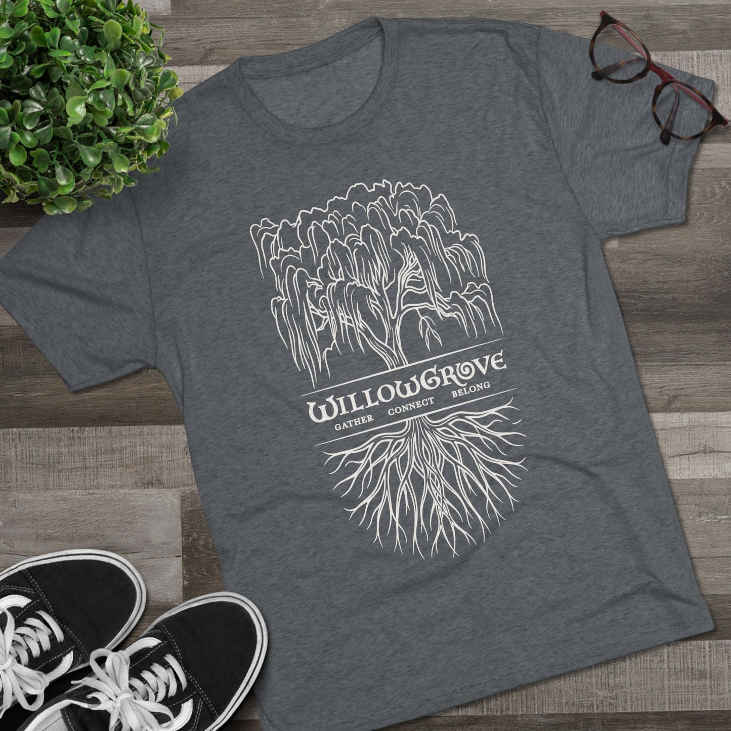 Arbor Series | Grove Logo – Tri-Blend T-Shirt