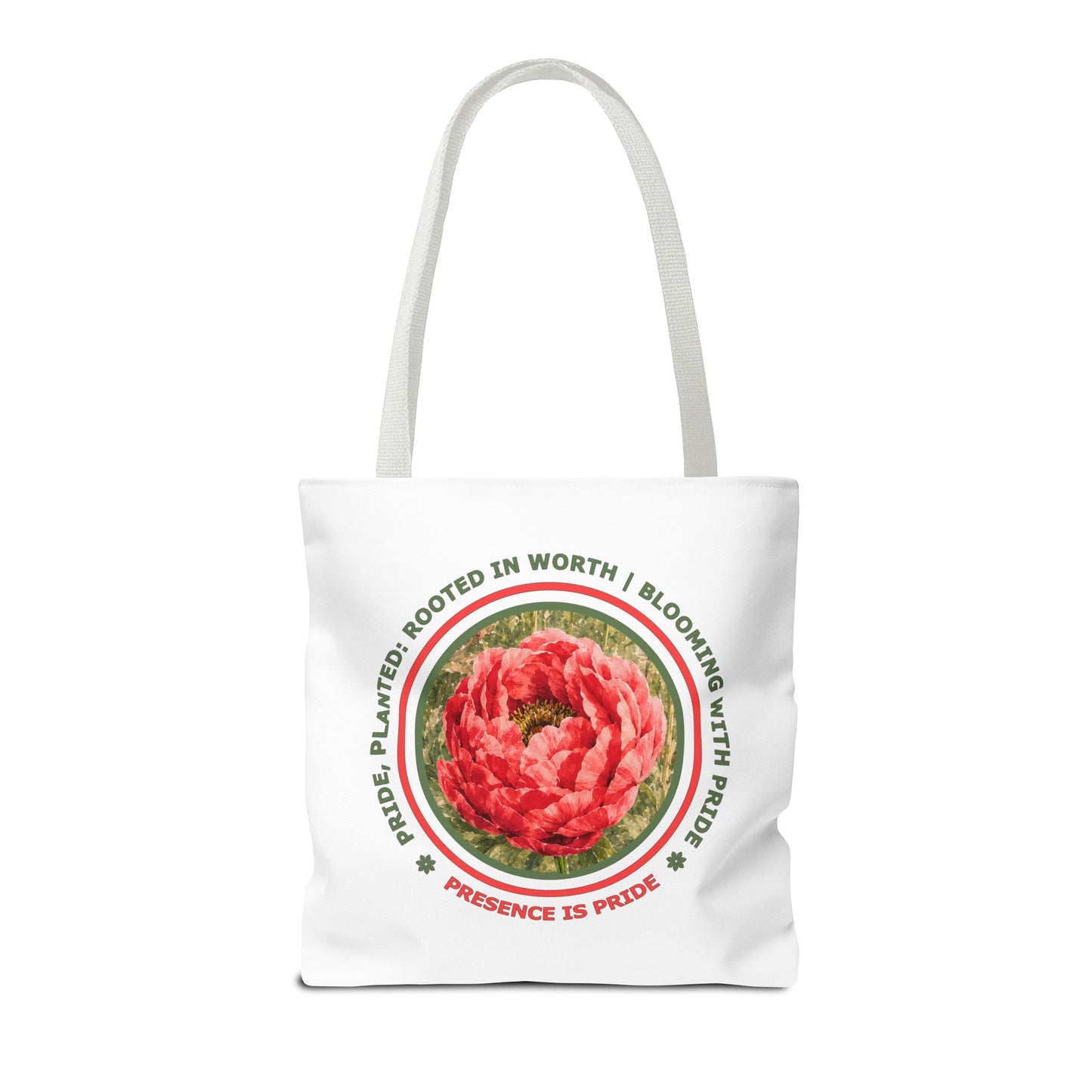 Presence Tote Bag | Pride, Planted: Rooted in Worth Collection