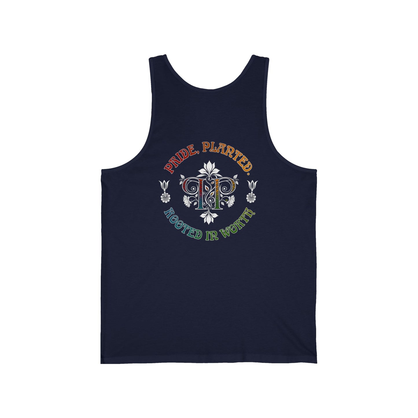 Pride, Planted Tank Top — Rooted in Worth Botanical Pride Tank