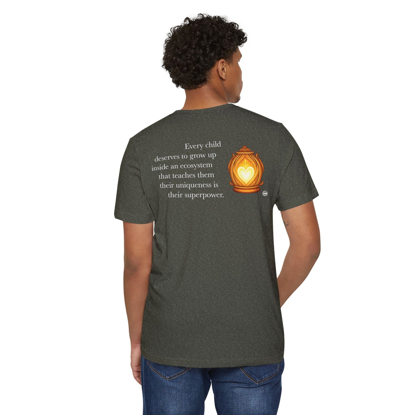 Heartlight™ by WillowGrove Ecosystem Statement Recycled Organic Tee