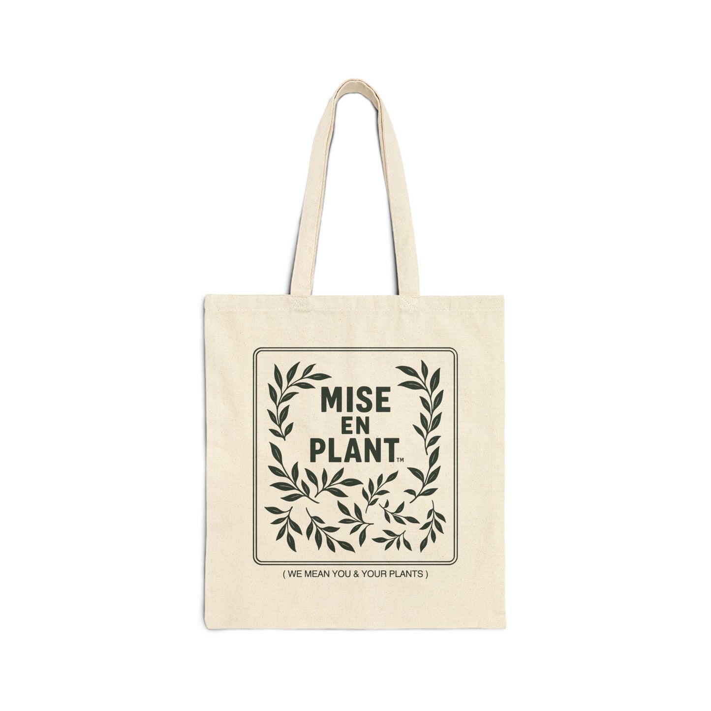 Market Series | Mise en Plant – Canvas Tote