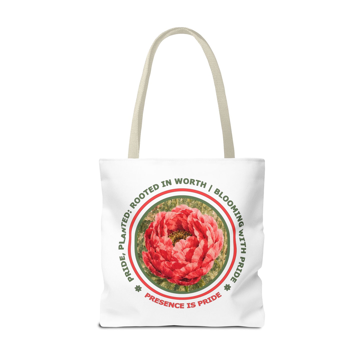 Presence Tote Bag | Pride, Planted: Rooted in Worth Collection
