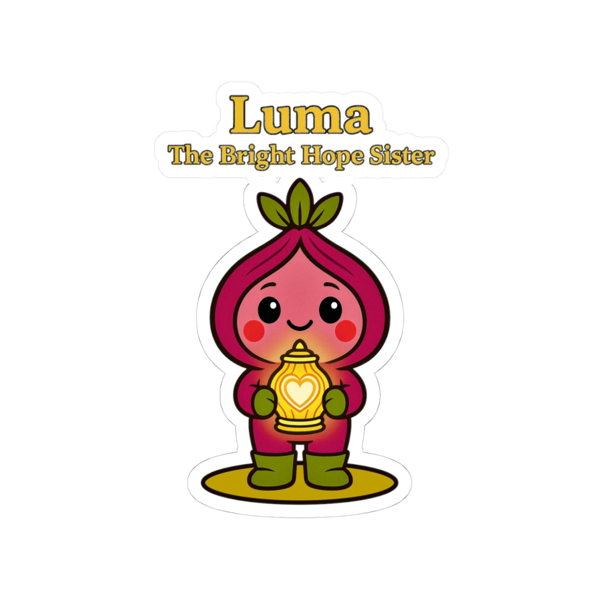 Heartlight Series | Luma the Bright Hope – Vinyl Sticker