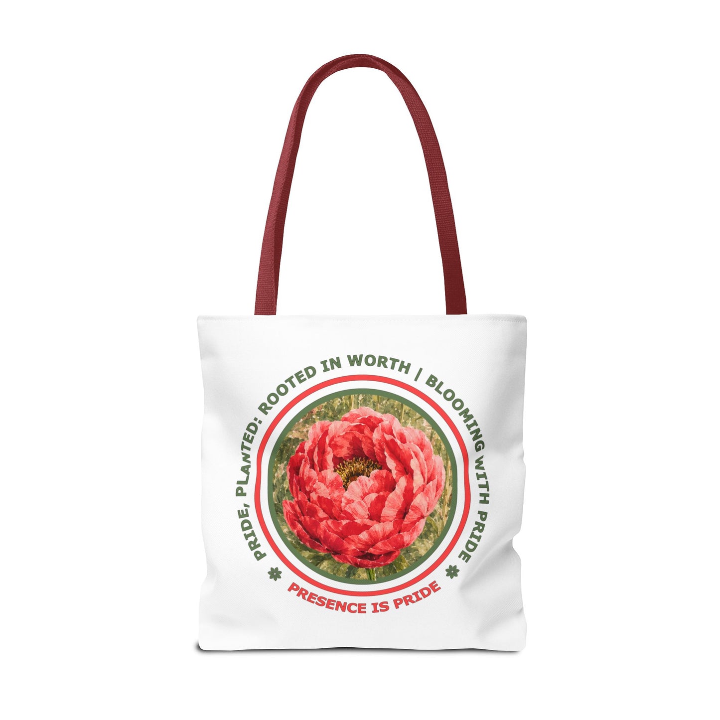 Presence Tote Bag | Pride, Planted: Rooted in Worth Collection