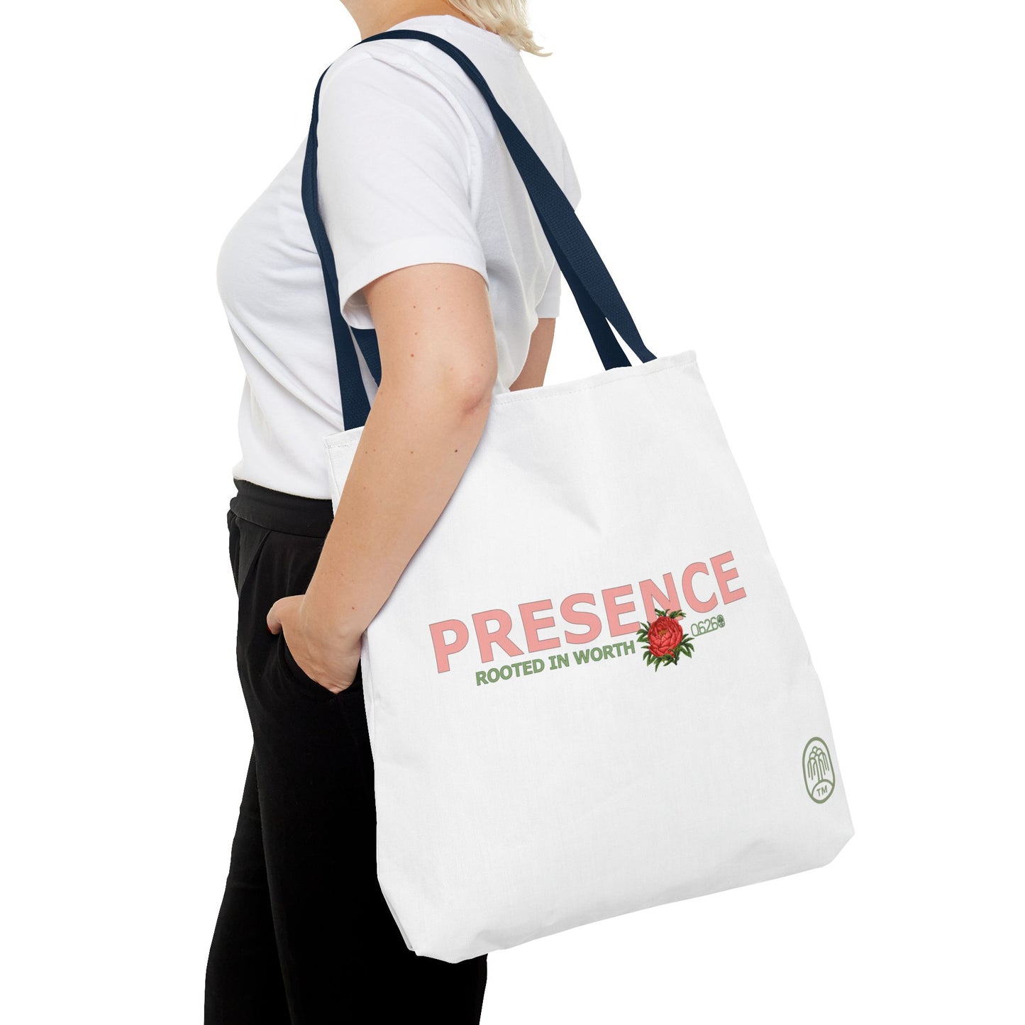 Presence Tote Bag | Pride, Planted: Rooted in Worth Collection