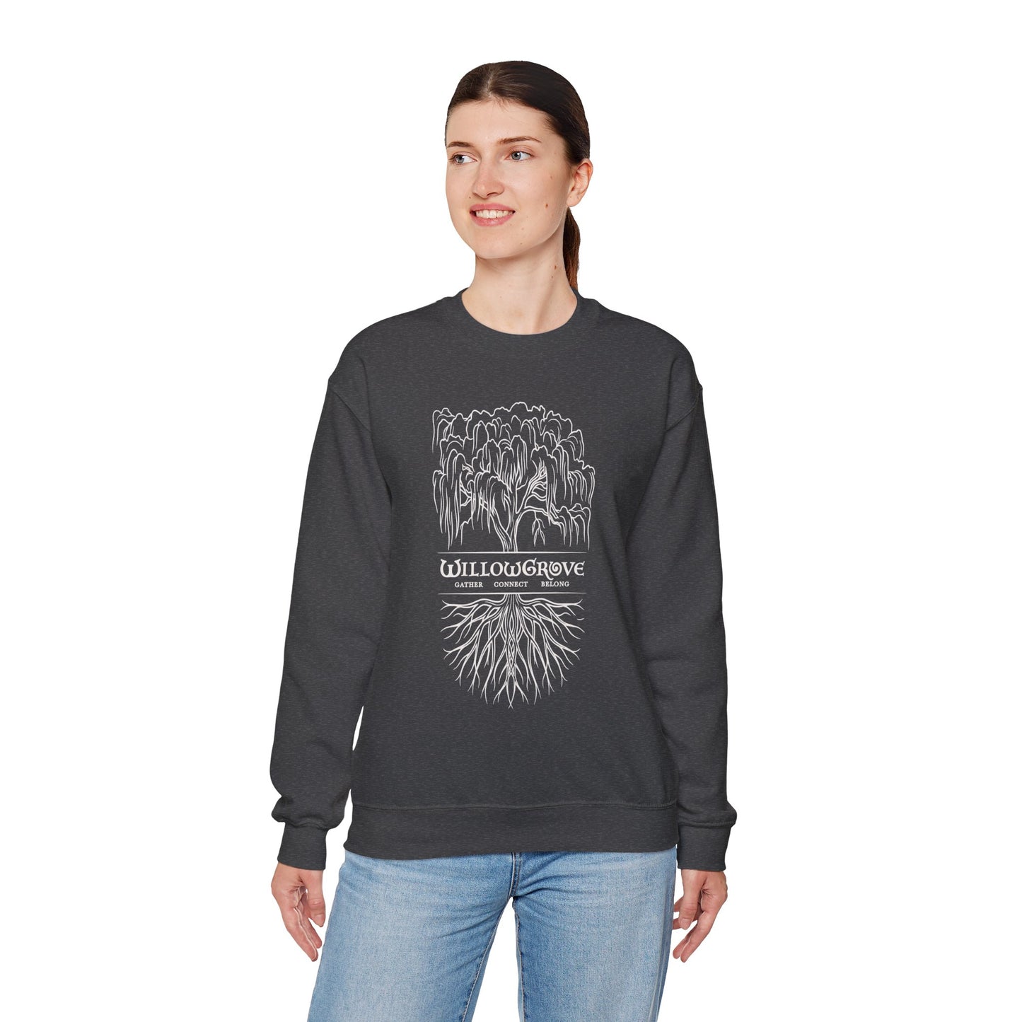 Arbor Series | WillowGrove Roots – Crewneck Sweatshirt
