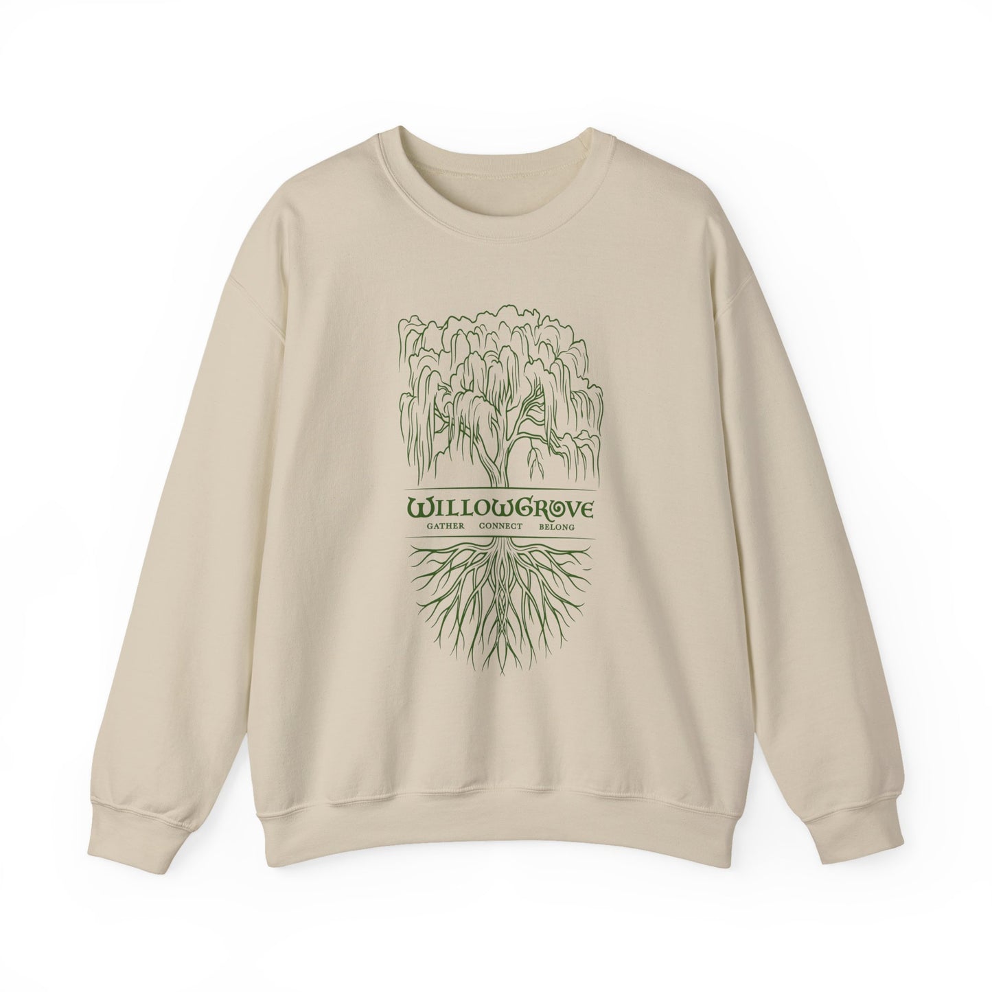 Arbor Series | WillowGrove Roots – Crewneck Sweatshirt