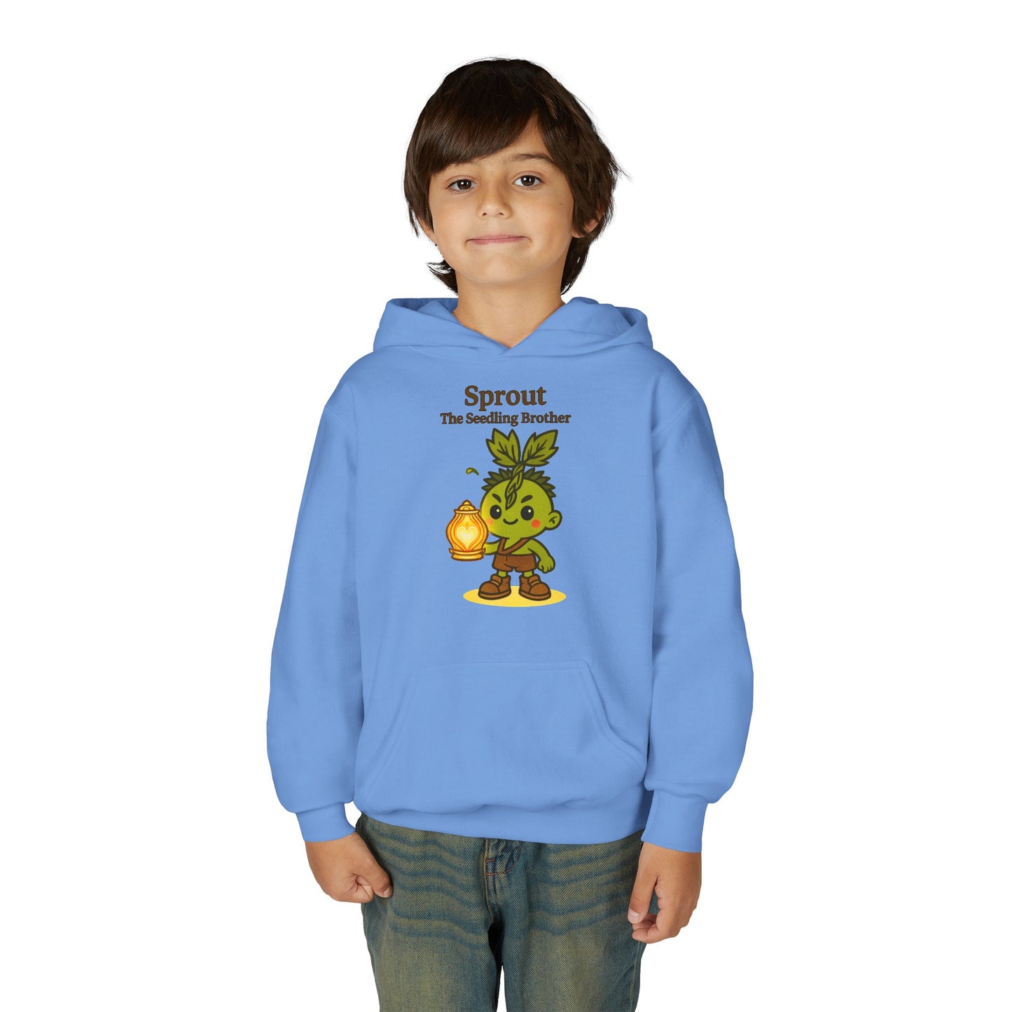 Heartlight Series | Sprout the Seedling Brother – Youth Hoodie