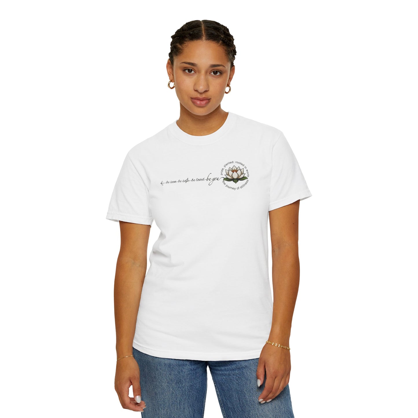 Be You Floral Values T-Shirt | Pride, Planted Collection