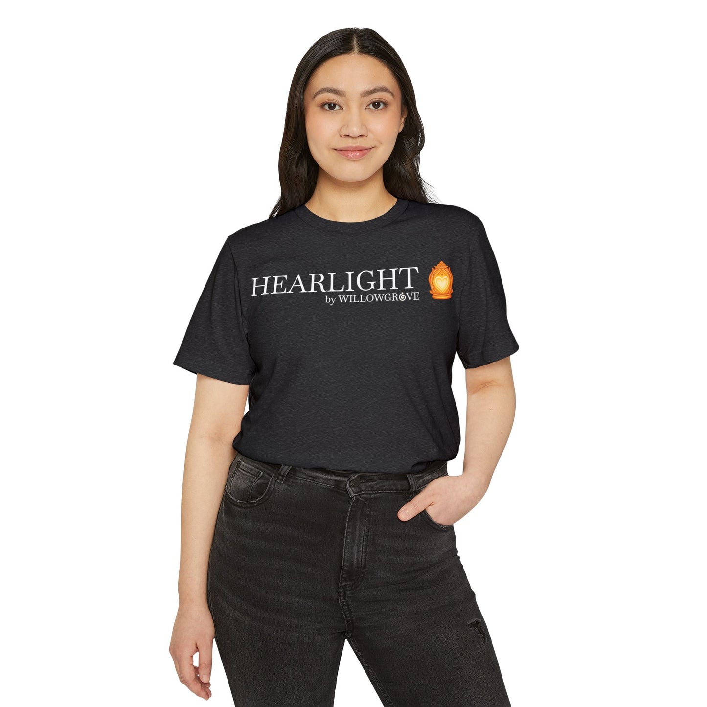 Heartlight™ by WillowGrove Ecosystem Statement Recycled Organic Tee
