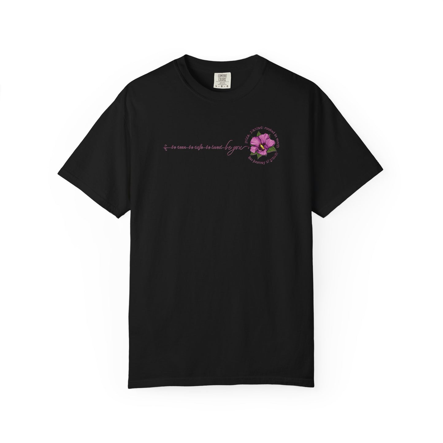 Be You Floral Values T-Shirt | Pride, Planted Collection