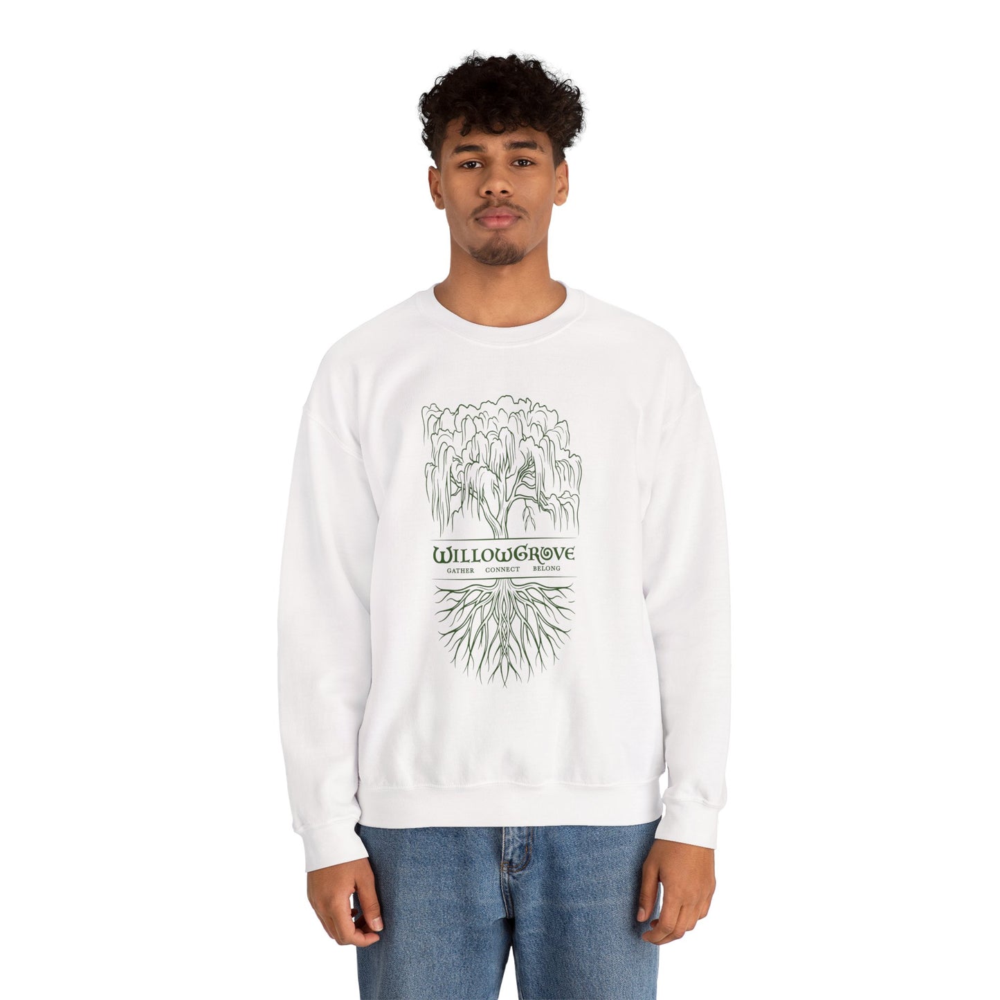 Arbor Series | WillowGrove Roots – Crewneck Sweatshirt
